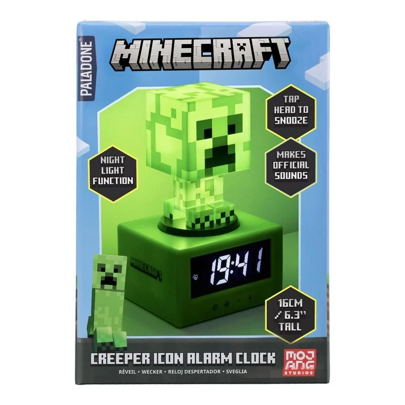Sveglia Paladone Minecraft Creeper Icon