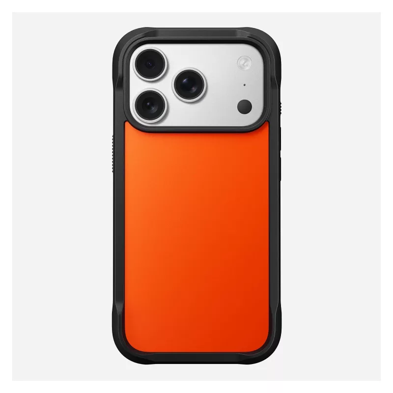 Custodia per smartphone Nomad Rugged Case per iPhone 17 Pro — 16 cm (6,3 pollici), arancione