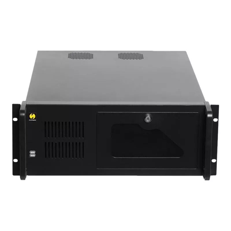 Netrack NP5104 Case server rackmount 4U da 19 pollici, microATX/ATX/eATX, profondità 530 mm