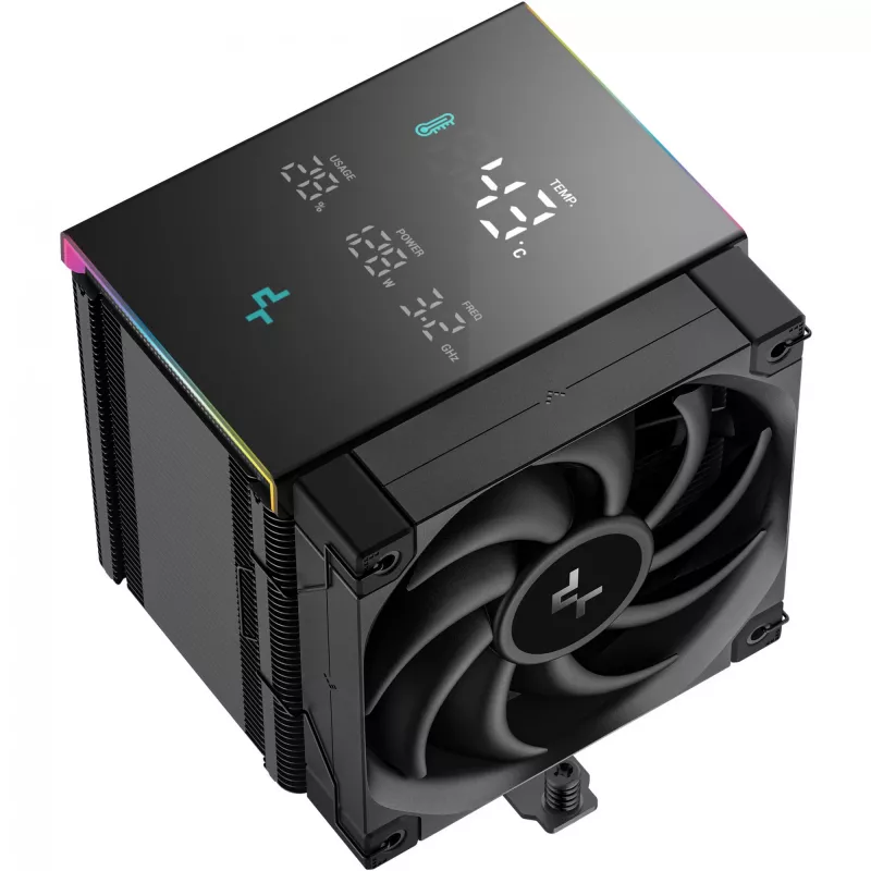 Dissipatore ad aria DeepCool AK500 Digital Pro 12 cm nero cuscinetto fluid-dynamic