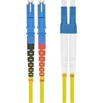 Cavo patch in fibra ottica helos E2000 1 m, 9/125 µm OS2, giallo