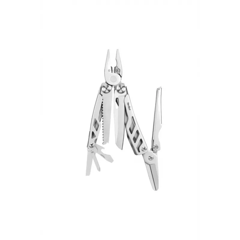 Multitool Nextool NE20310A-Silver – acciaio inossidabile, design compatto