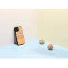 Custodia protettiva Man and Wood per iPhone 12 Pro Max — spina di pesce arancione nero
