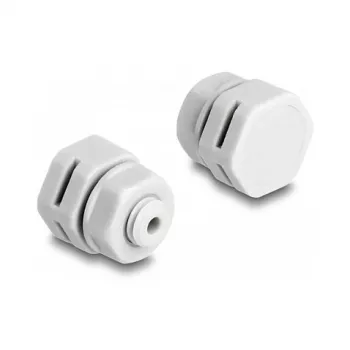 Tappo di aerazione DeLOCK M6 grigio 2 pz. poliammide