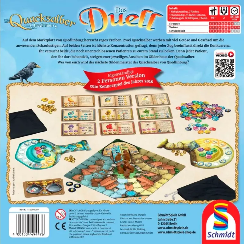 Gli speziali di Quedlinburg - Il duello, gioco da tavolo
