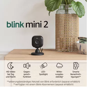 Telecamera di sorveglianza IP Amazon Blink Mini 2 1080p