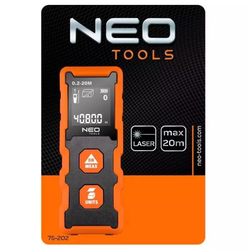 NEO Tools 75-202 distanziometro laser, 20 m