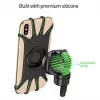 Supporto per bici Tellur BPH100 nero – supporto da manubrio per smartphone, supporto regolabile