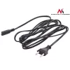 Maclean MCTV-809 Cavo di alimentazione da spina EU a Figure-8 (C7), 1,5 m