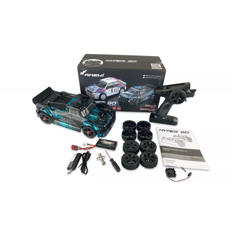 Auto Amewi Hyper Go Breaker Prodrift 1.4 propulsione elettrica 1:14
