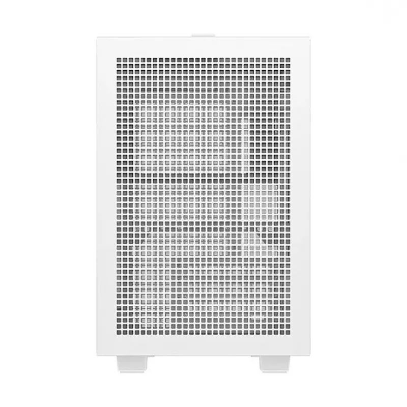Case per computer DeepCool CH160 PLUS WH Small Form Factor bianco, microATX, vetro temperato, USB-C