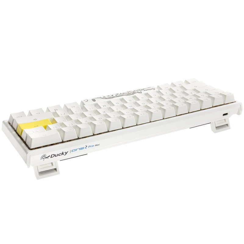Ducky One 2 Mini Pure White Tastiera Gaming USB US-Inglese
