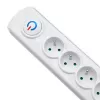 Protezione da sovratensione Qoltec 50293 bianco 8 prese AC 230 V