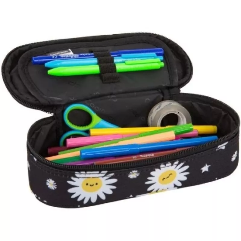 Astuccio portapenne CoolPack Campus DAISY nero