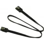 Inter-Tech - Cavo SATA - Serial ATA 150/300/600 - SATA a SATA - 50 cm - con blocco (88885310)