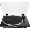 AT-LP70XBTBS, Giradischi nero/argento, preamplificatore phono integrato, Bluetooth, completamente automatico, a cinghia