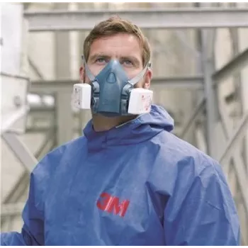 Semimaschera di protezione respiratoria 3M 7501 taglia S - silicone DIN EN 140 (7000104176)