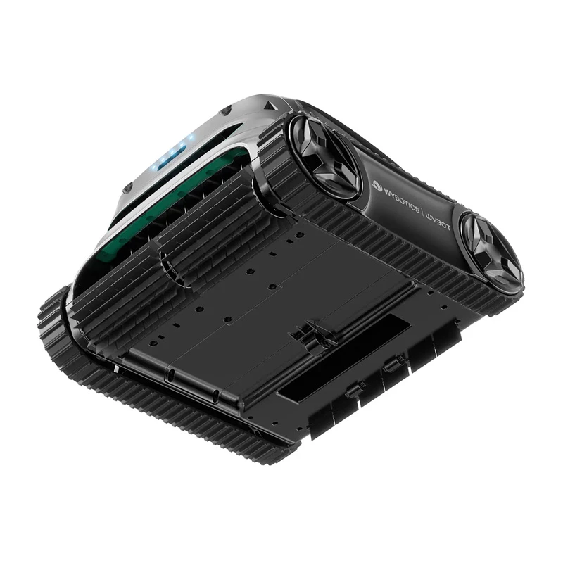 Robot pulisci piscina wireless Wybot S2 Solar — pulitore per piscina Wybot S2 Solar, funzionamento wireless