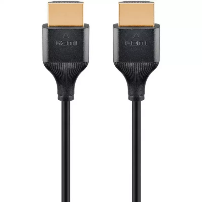 Cavo HDMI Goobay 75297 0,5 m HDMI tipo A connettore maschio 48 Gbit/s nero