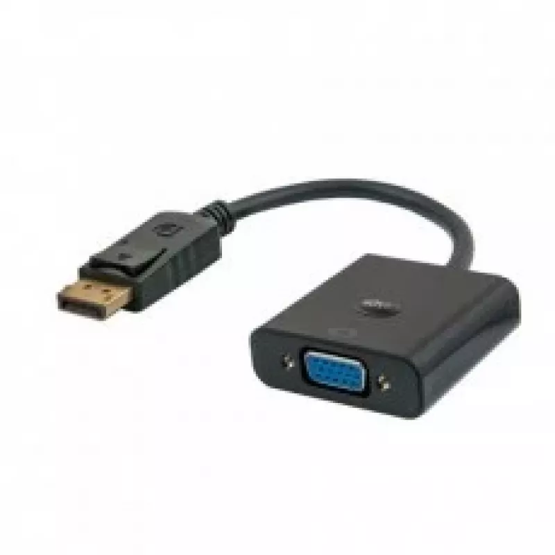 Adattatore cavo video Savio CL-90 DisplayPort a VGA 0,2 m nero