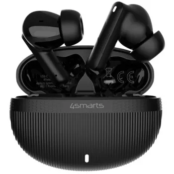 Headset 4smarts SkyBuds Pro ANC True Wireless Stereo Bluetooth nero