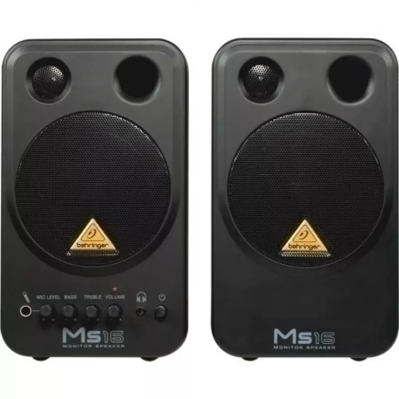 Behringer MS16 diffusori a 2 vie nero con filo 16 W