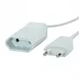 Cavo di alimentazione Bachmann 233.284 bianco 2 m