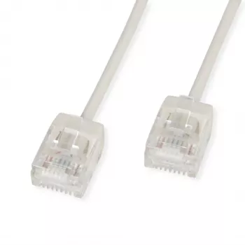 Cavo patch UTP ROLINE Cat.6A, RJ45 ultracorto, grigio, 3 m – Rete – UTP (21.15.4403)