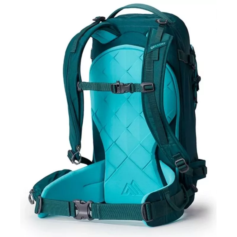 Zaino da escursionismo donna Gregory Targhee 30 L S/M verde