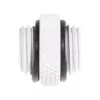 Adattatore Bitspower dritto, G1/4 maschio – G1/4 maschio, bianco (BP-DWWP-C42)
