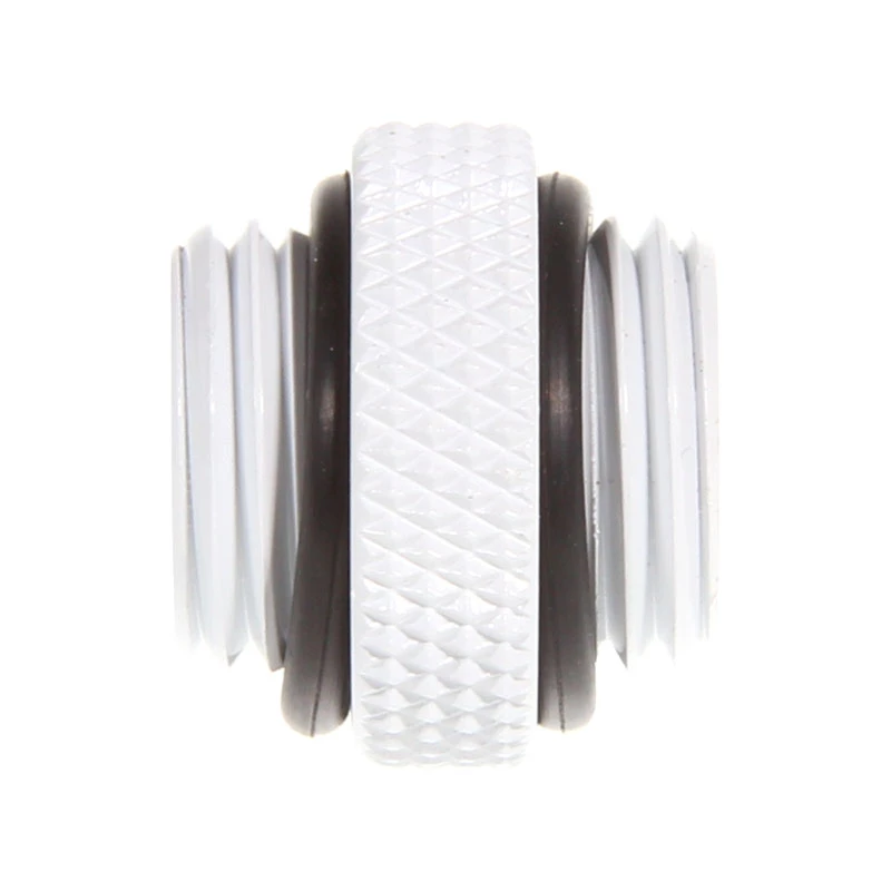 Adattatore Bitspower dritto, G1/4 maschio – G1/4 maschio, bianco (BP-DWWP-C42)