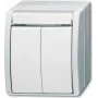 BUSCH JAEGER 1484-0-0379 - Pulsante - bianco - IP44 - CE - 74 mm - 55 mm