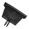 Hub Baseus T-Space con cavi USB-C a Lightning per veicoli Tesla (nero)