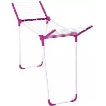 Stendibiancheria Leifheit 81635 rosa bianco larghezza 435 mm profondità 850 mm