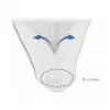 Guaina intrecciata DeLOCK 20816 10 m x 25 mm bianco