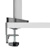 Staffa da incasso per due monitor Deluxe Ergo Office, 17-32, max. 9 kg, ER-449