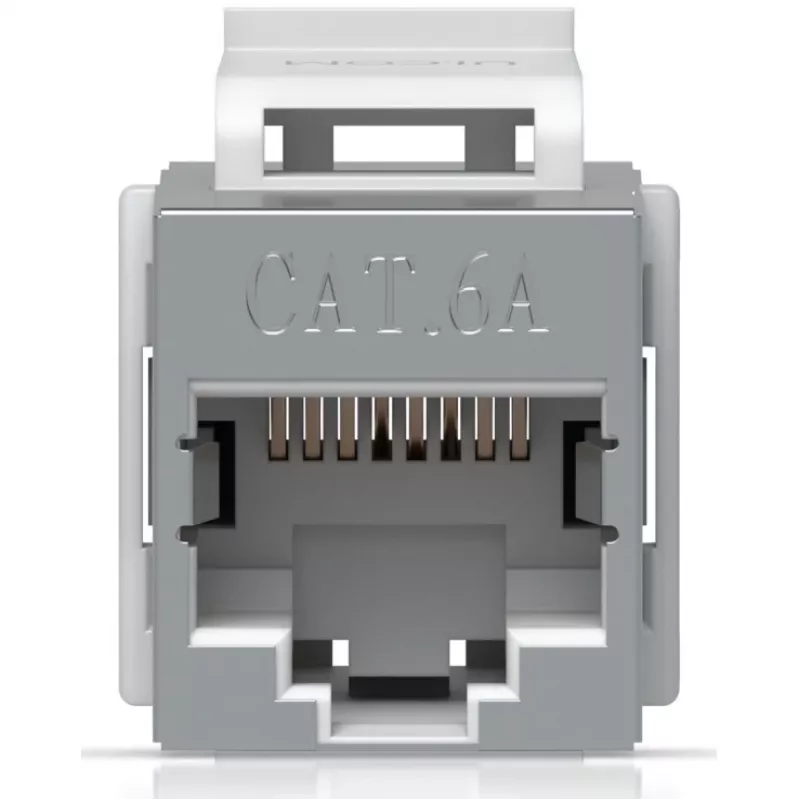 Keystone-Kupplung Ubiquiti UACC-Keystone-Coupler-C6A piatto acciaio inox RJ-45