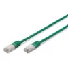 Cavo di rete Digitus CAT 5e SF/UTP RJ-45 0,5 m verde