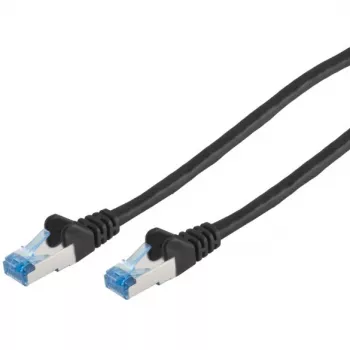 ShiverPeaks cavo patch CAT6a RJ45 S/FTP 2m nero - rete - CAT 6a