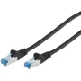 ShiverPeaks cavo patch CAT6a RJ45 S/FTP 2m nero - rete - CAT 6a