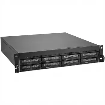 TerraMaster U8-500 PLUS NAS/server di storage Rack (2U) Intel® Core™ i7 16 GB DDR5 0 TB Nero