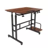 Tavolino mobile per laptop Maclean, nero, 80x60 cm, max. 50 kg, regolabile in altezza 67-115 cm, MC-124 B
