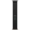 Cinturino Apple 49mm nero Trail Loop M/L finitura titanio naturale