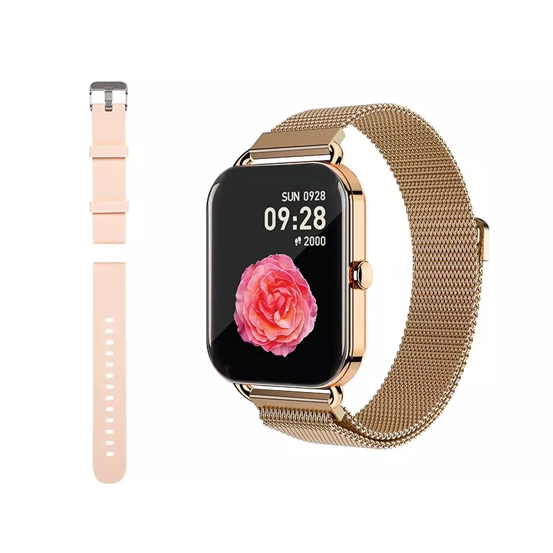 Smartwatch X16 Bluetooth rosa