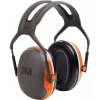 Protezione uditiva con archetto 3M Peltor X4A-OR, riduzione del rumore 28 dB, cuffie antirumore