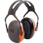 Protezione uditiva con archetto 3M Peltor X4A-OR, riduzione del rumore 28 dB, cuffie antirumore