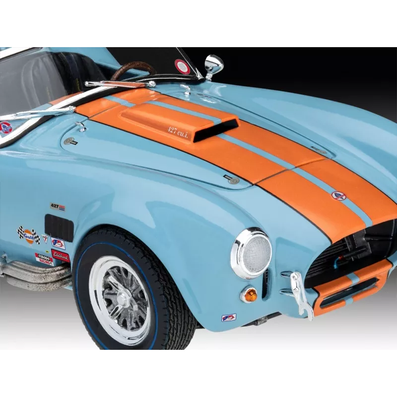 Modellino auto in plastica 65 Shelby Cobra 427 1/24