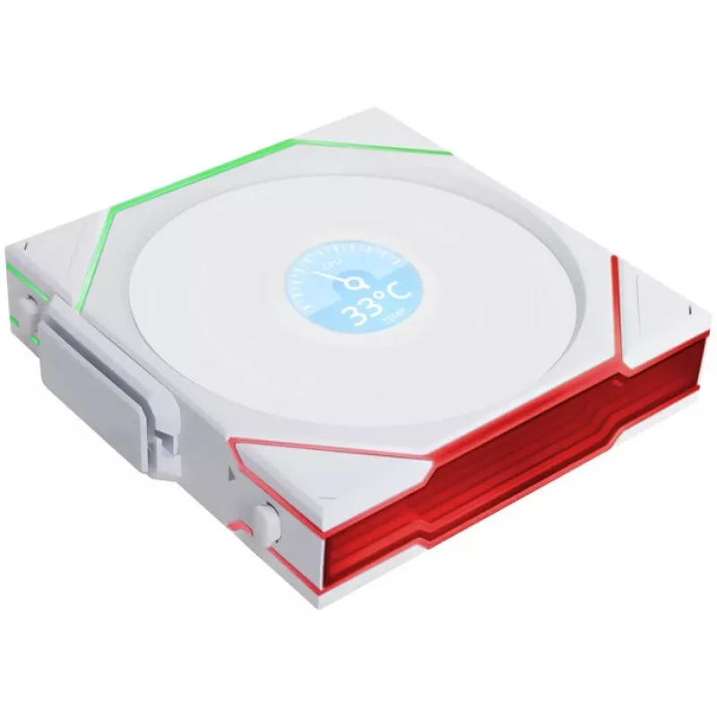 Ventola Lian Li UNI FAN TL Wireless LCD ARGB PWM 120mm – controller wireless, display LCD