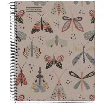Blocco note Miquelrius SCHMETTERLING DESIGN riciclato A5 80 fogli (spedizione merci)