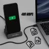 4smarts Charging Dock VoltDock USB-C 60W grigio (541426)
